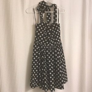 Halter Polka Dot Dress